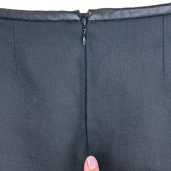 Maje - A-Line Mini Skirt, Lamb Leather Pockets - Size XS US (Size 34 FR), Black - Picture 16 of 16